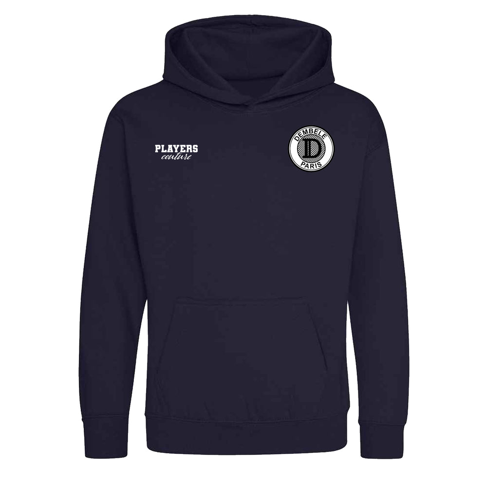 Ousmane Dembele Logo Players Couture Kids Hoodie Navy