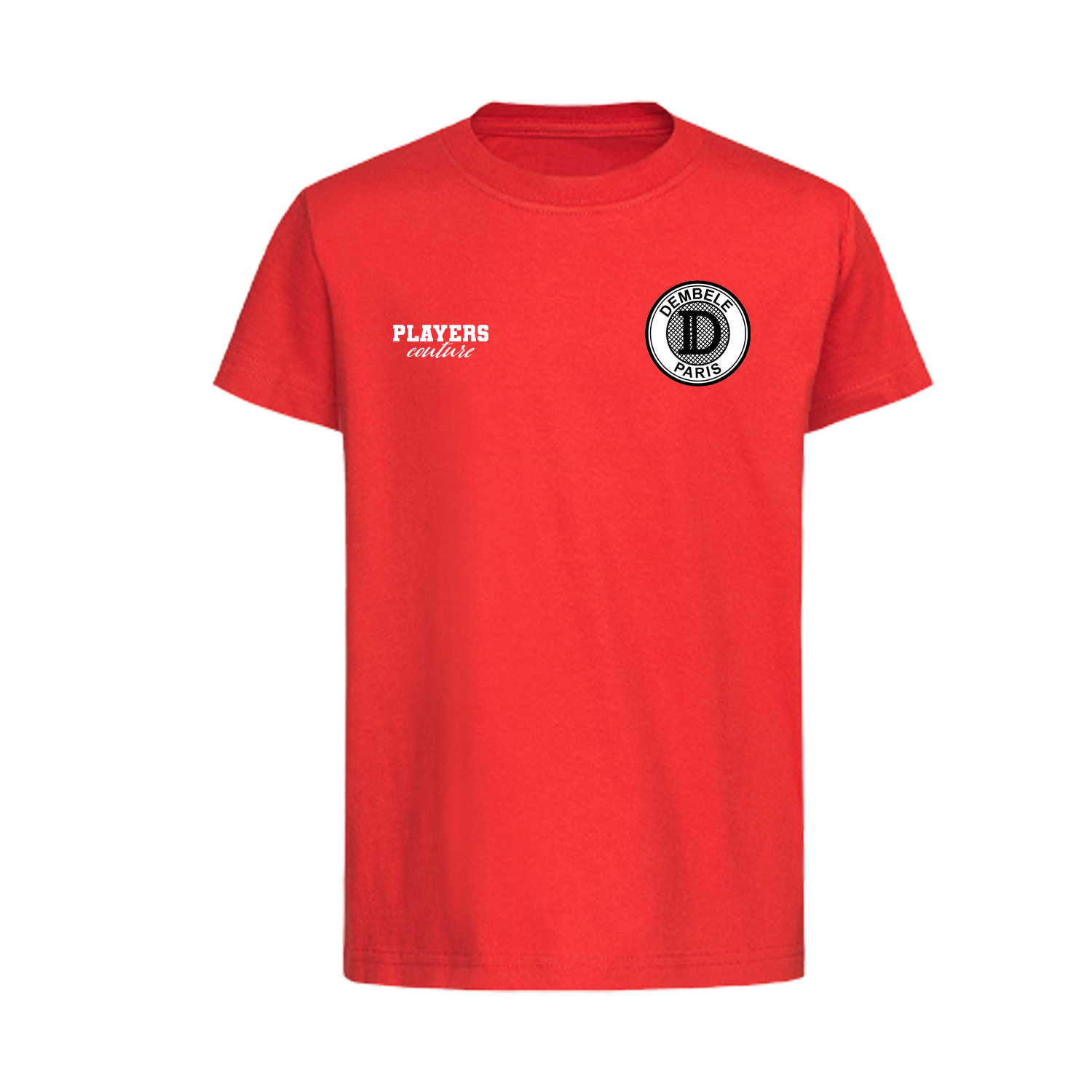 Ousmane Dembele Logo Players Couture Kids T-Shirt Red