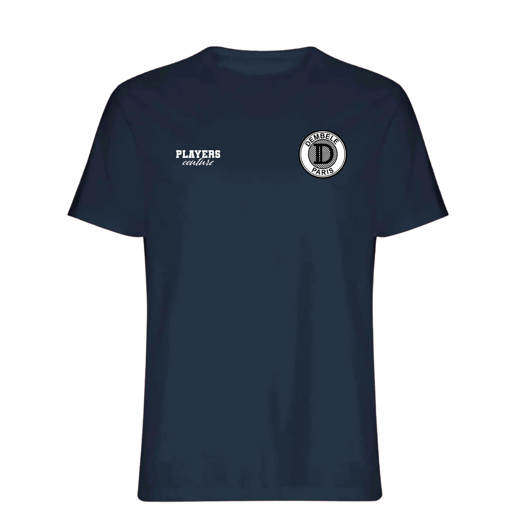 Dembele Logo Players Couture Mens T-Shirt Navy