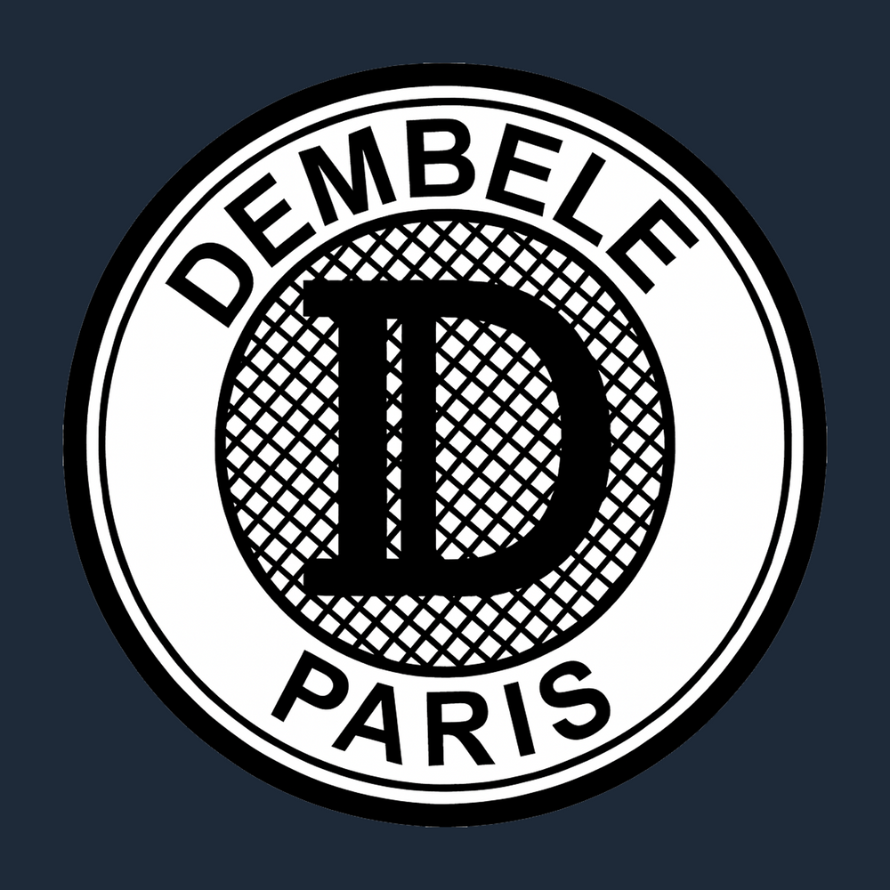 Ousmane Dembele Logo Players Couture Men's Casual Hoodie