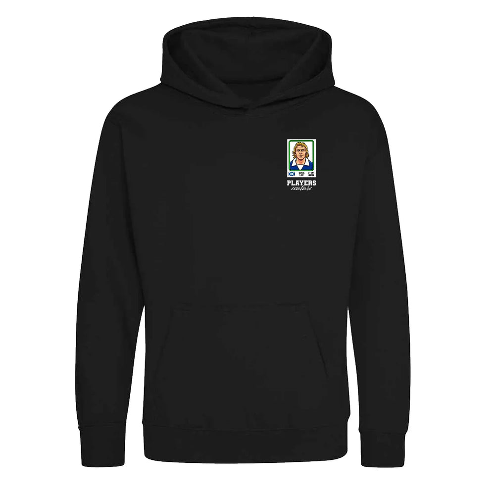 Denis Law World Cup Sticker Kids Hoodie