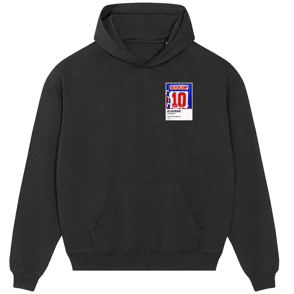 Dennis Bergkamp 10 Ajax Football Shirt Frame Men's Hoodie
