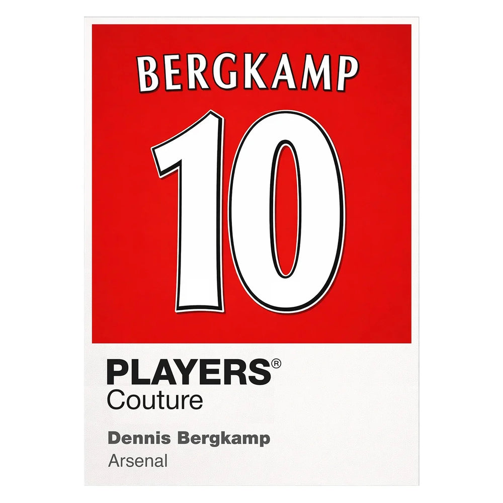 Dennis Bergkamp 10 Football Shirt Frame Men's Hoodie – white close-up detail shot of the Dennis Bergkamp 10 Football Players