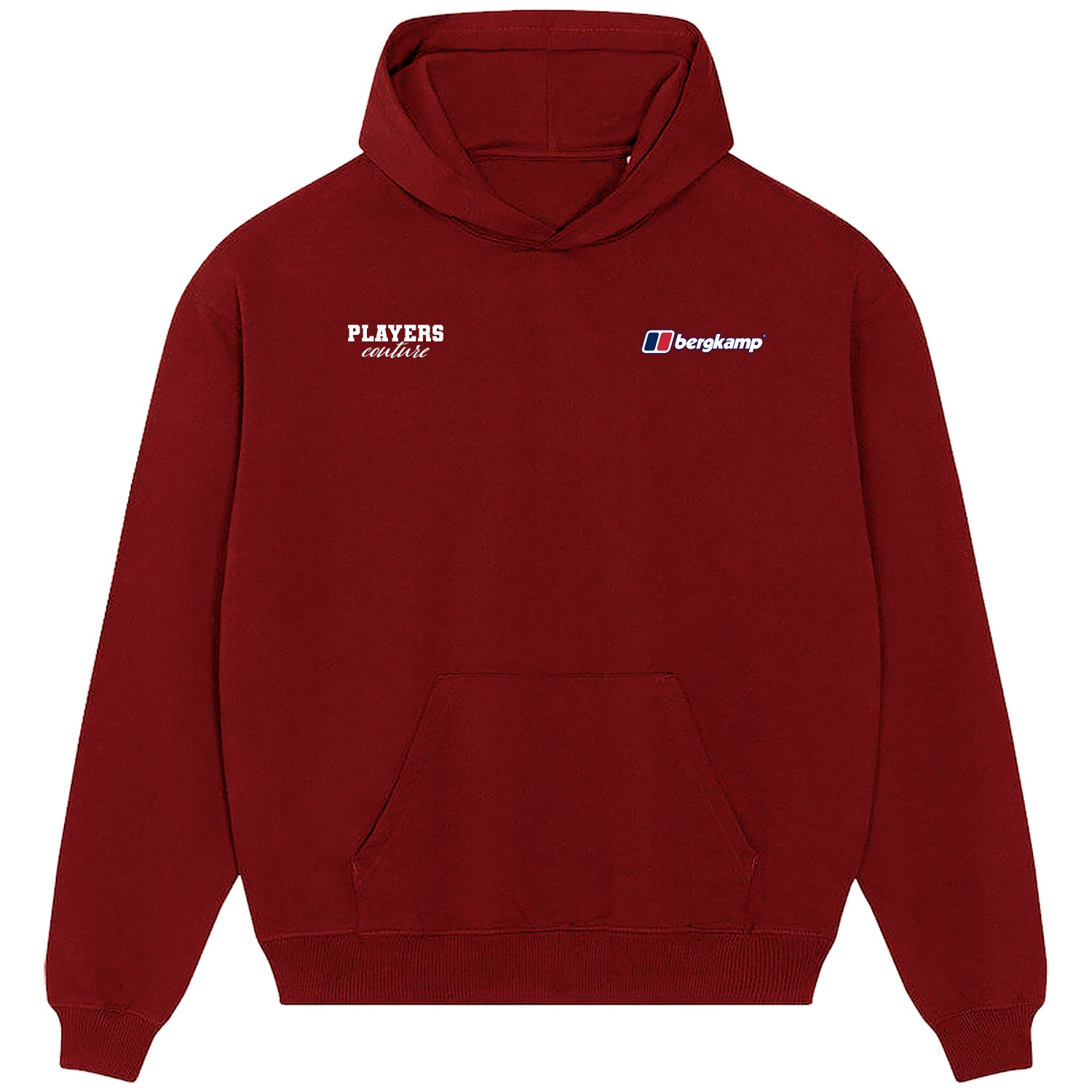 Dennis Bergkamp Logo 2 Players Couture Men's Casual Hoodie Red