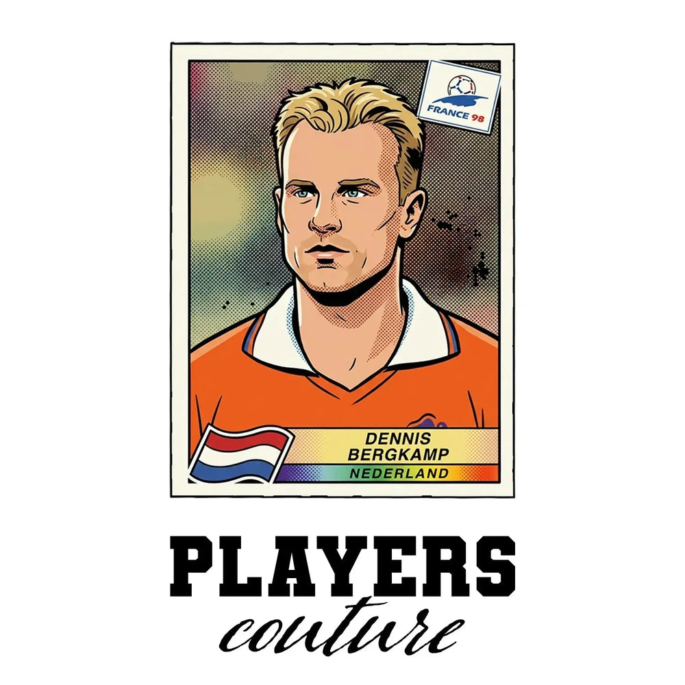 Dennis Bergkamp World Cup Sticker Men's Hoodie – dennis bergkamp white Players Couture design