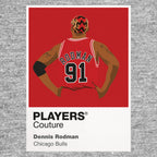 Dennis Rodman Bulls Basketball Icon Frame - Icon Design (View 9)