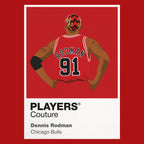Dennis Rodman Bulls Basketball Icon Frame - Icon Design (View 7)