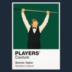 Dennis Taylor Snooker Icon Frame Men's Hoodie