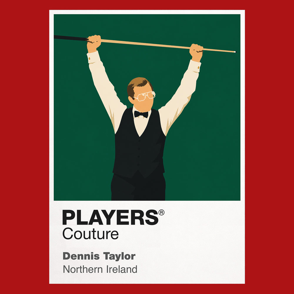 Dennis Taylor Snooker Icon Frame Men's Hoodie