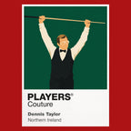 Dennis Taylor Snooker Icon Frame Men's Hoodie