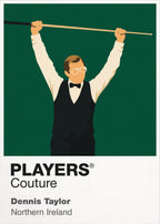 Dennis Taylor Snooker Icon Frame Men's Hoodie