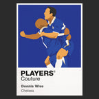 Dennis Wise Chelsea Icon Frame — Black