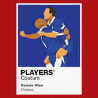 Dennis Wise Chelsea Icon Frame — Red