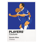 Dennis Wise Chelsea Icon Frame — White