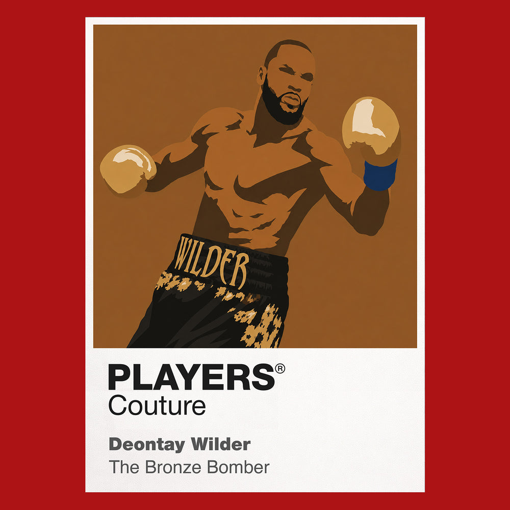 Deontay Wilder Boxing Icon Frame - Icon Design