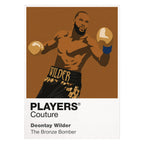 Deontay Wilder Boxing Icon Frame - Icon Design (View 6)