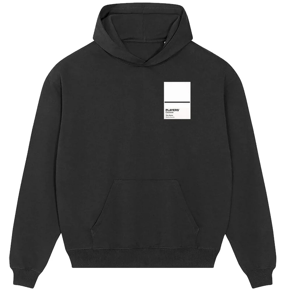 Derby County hoodie – black men's hoodie featuring the Derby County Players Couture logo