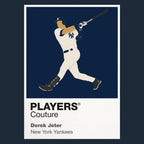Derek Jeter Yankees Baseball Icon Frame - Icon Design
