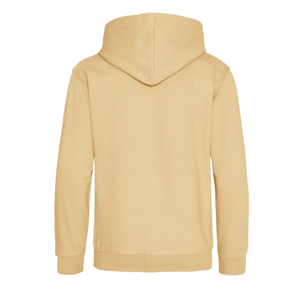 Essentials Collection hoodie – navy kids' hoodie with white Essentials Collection letters and Players Couture logo on the