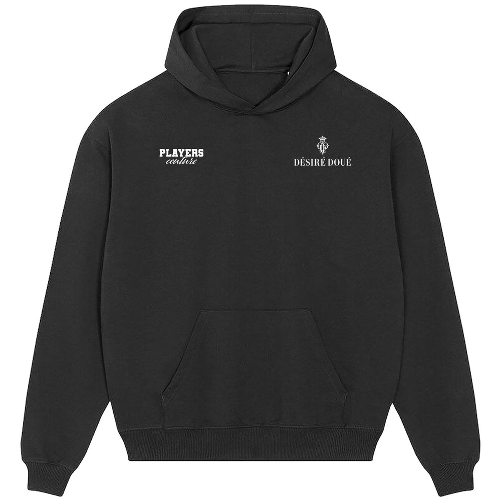 Desire Doue Logo Players Couture Men's Casual Hoodie Black