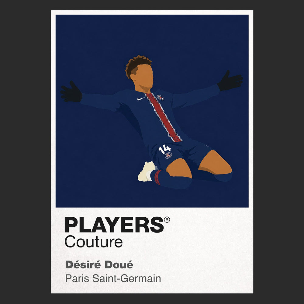 Desire Doue PSG Icon Frame — Black