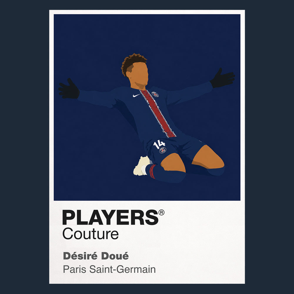 Desire Doue PSG Icon Frame — Navy