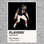 Dick Butkus Bears American Football Icon Frame Men's T-Shirt