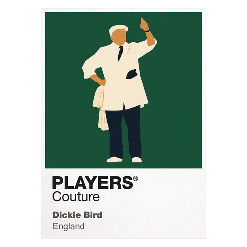 Dickie Bird Cricket Icon Frame - Icon Design