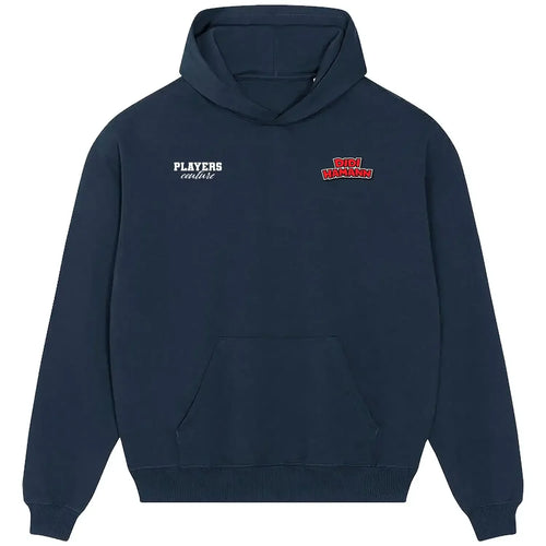 Didi Hamann hoodie – navy men's hoodie featuring the Didi Hamann Players Couture logo