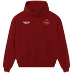 Didier Deschamps hoodie – red men's hoodie featuring the Didier Deschamps Players Couture logo