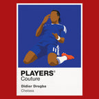 Didier Drogba Chelsea Icon Frame — Red