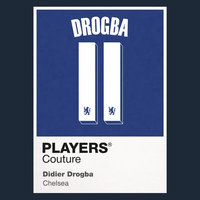 Didier Drogba 11 Football Shirt Frame - Icon Design (View 9)