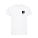 Didier Drogba Ivory Coast Icons in Lights Frame Kids T-Shirt in White