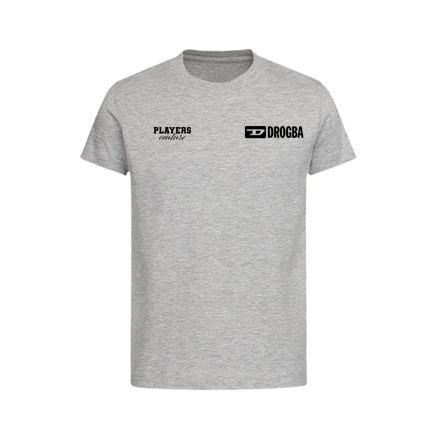 Didier Drogba Logo Players Couture Kids T-Shirt Gray