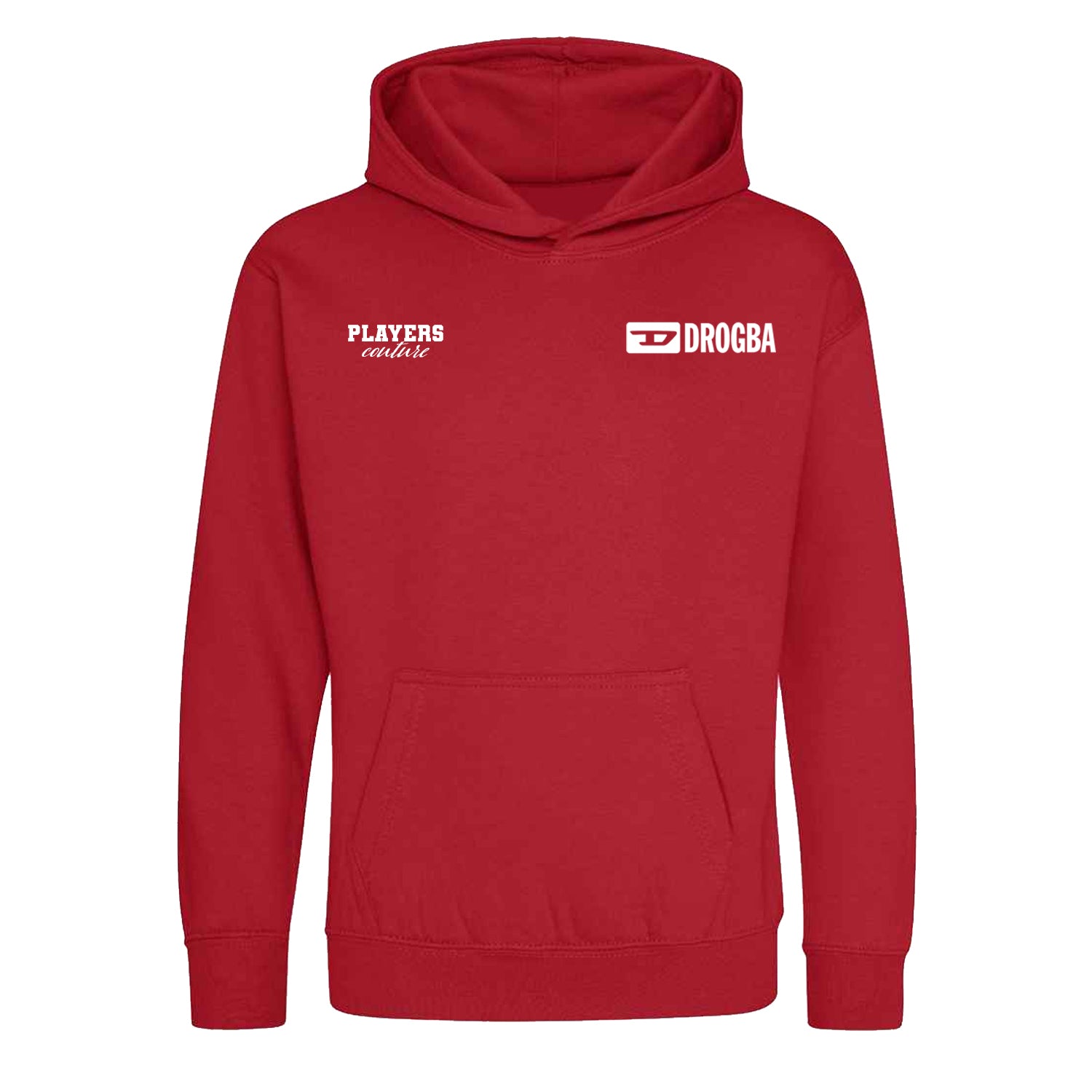 Didier Drogba Logo Players Couture Kids Hoodie Red