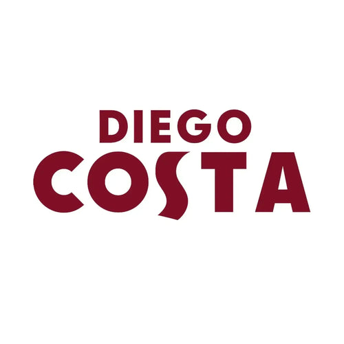 Diego Costa Logo Men's T-Shirt – white close-up detail shot of the Diego Costa Players Couture logo design