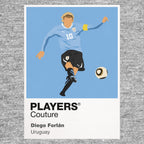 Diego Forlan  Icon Frame — Gray