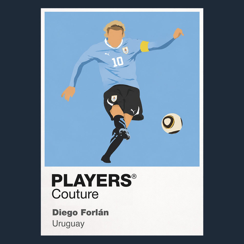 Diego Forlan  Icon Frame — Navy
