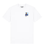 Diego Maradona Argentina Atlas Frame White men's t-shirt by Players Couture
