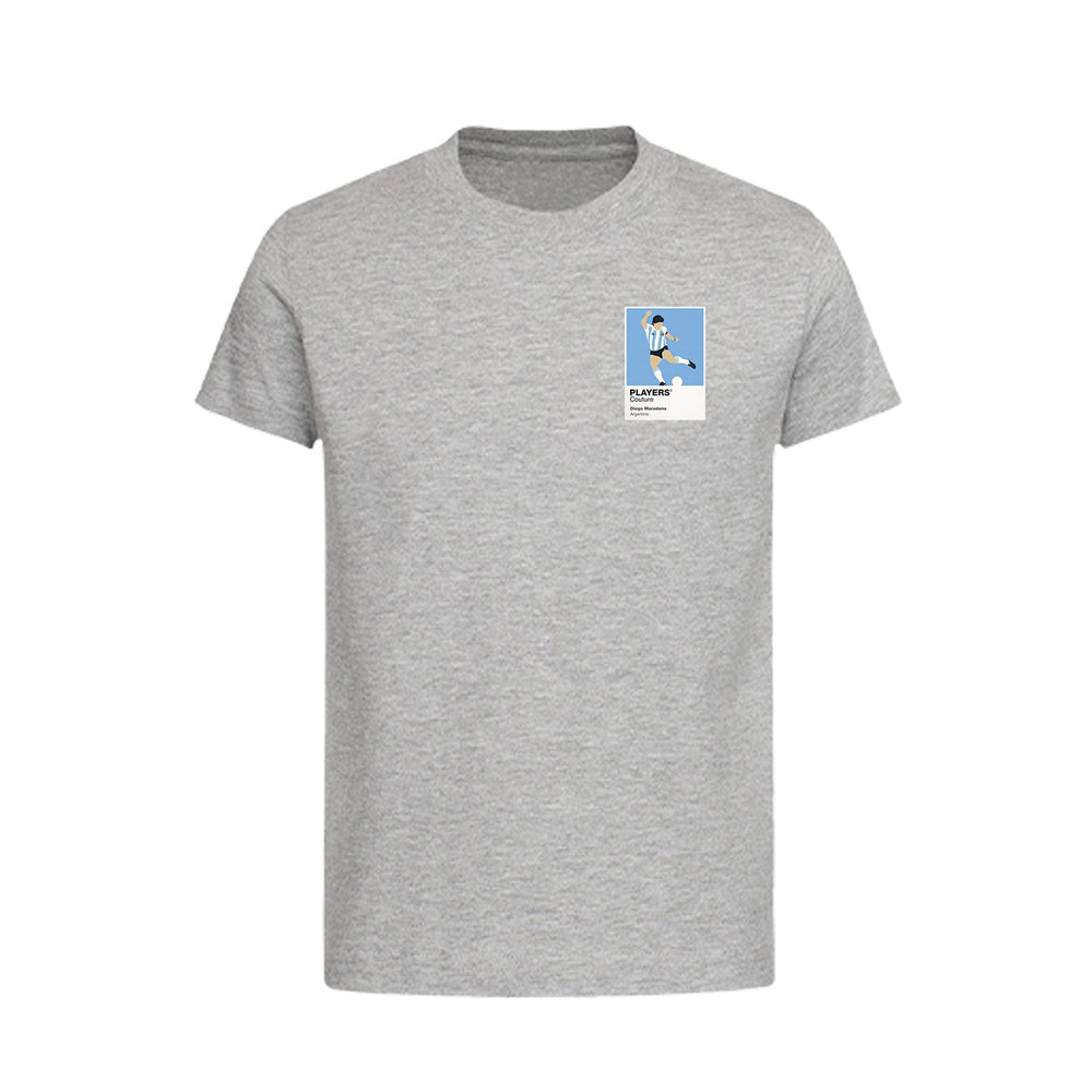 Diego Maradona Players Couture Kids Gray T-Shirt