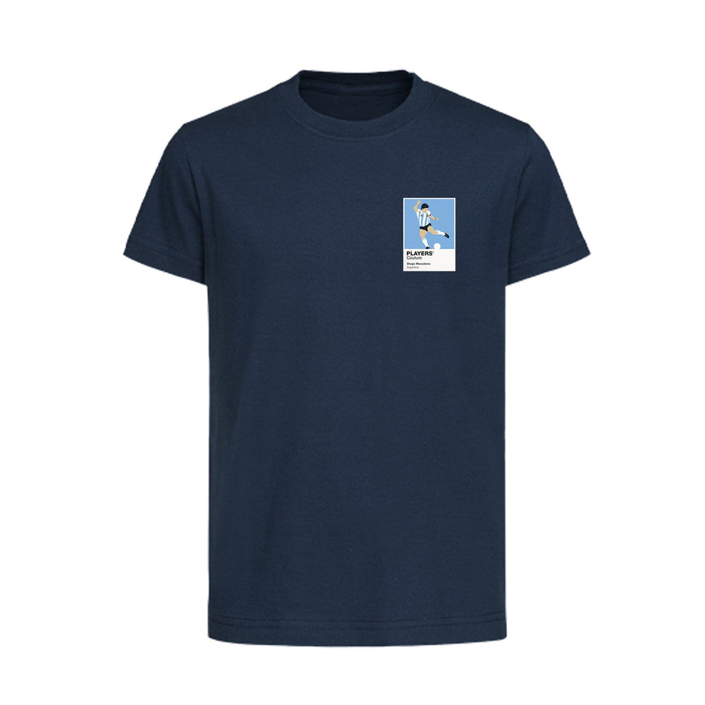 Diego Maradona Players Couture Kids Navy T-Shirt