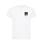 Diego Maradona Boca Juniors Icons in Lights Frame Kids T-Shirt in White