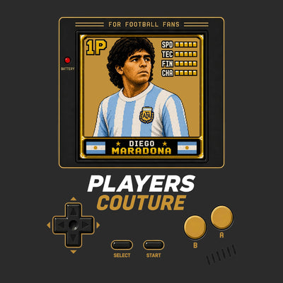 Diego Maradona Legend 8-Bit Men's Hoodie - image 1