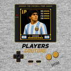 Diego Maradona Legend 8-Bit Men's Hoodie - image 9