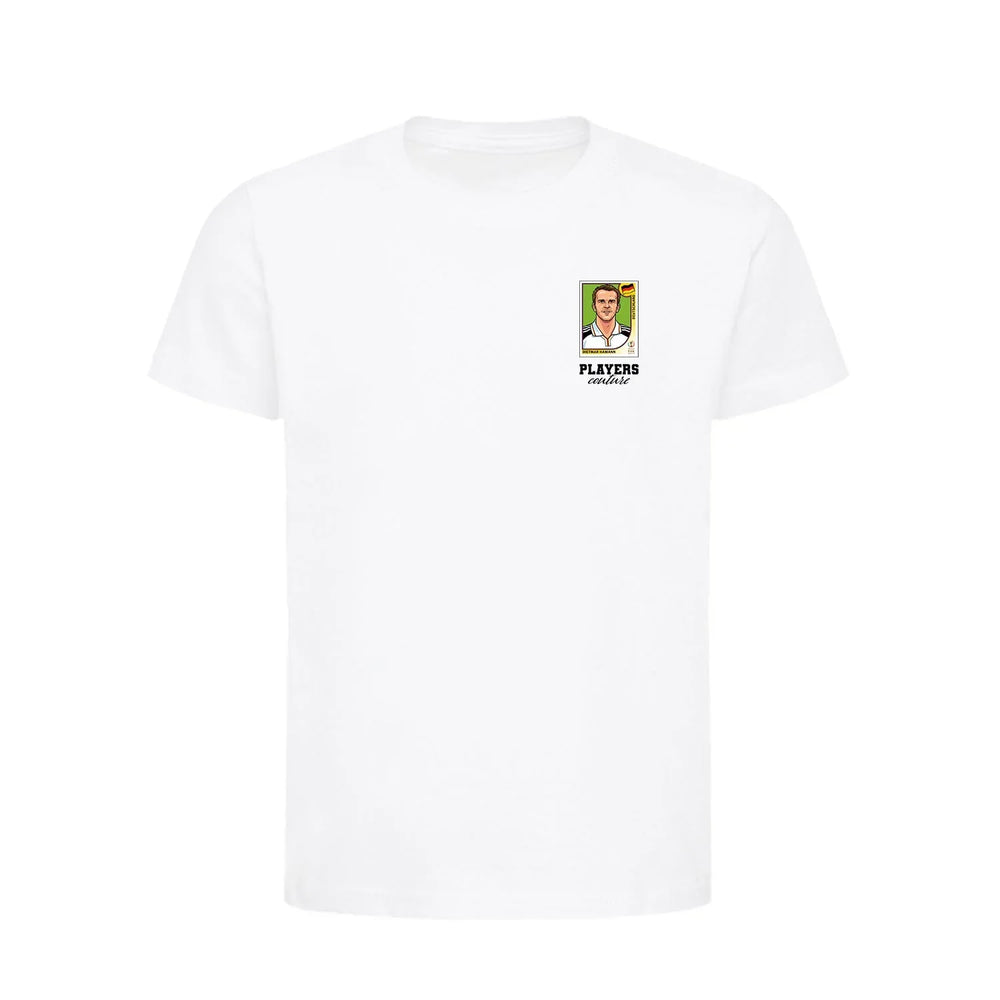 Dietmar Hamann World Cup Sticker Kids T-Shirt – dietmar hamann sticker kids white tshirt Players Couture design