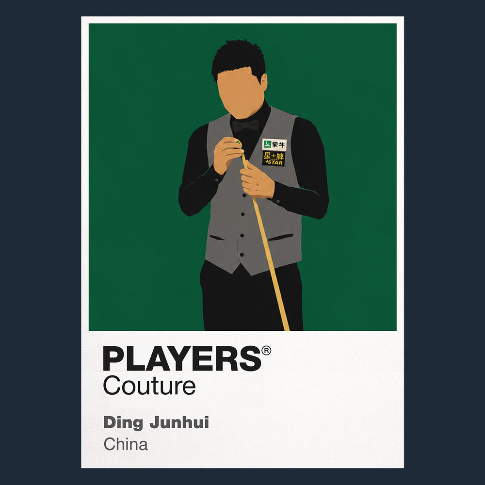 Ding Junhui Snooker Icon Frame Men's Hoodie