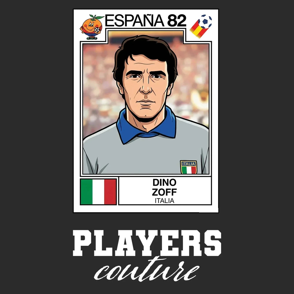 Dino Zoff World Cup Sticker Kids Hoodie – dino zoff black Players Couture design