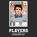 Dino Zoff World Cup Sticker Kids Hoodie – dino zoff black Players Couture design