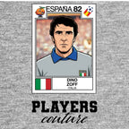 Dino Zoff World Cup Sticker Kids T-Shirt – dino zoff grey Players Couture design