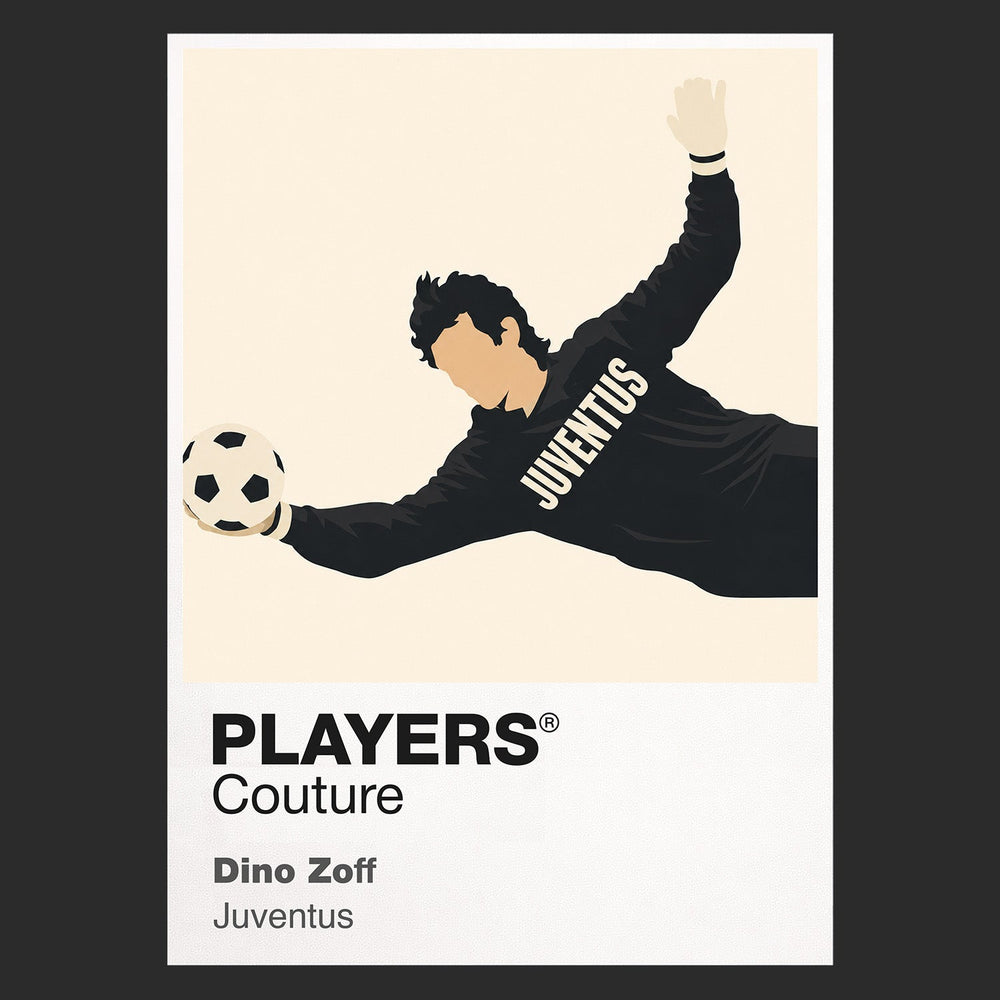 Dino Zoff Juventus Icon Frame — Black